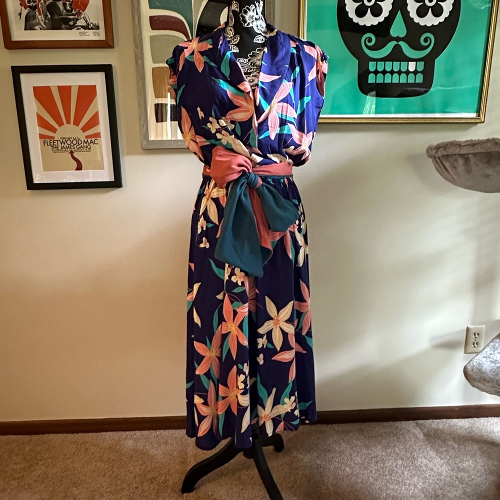 Meghan Collection Flowered Dress